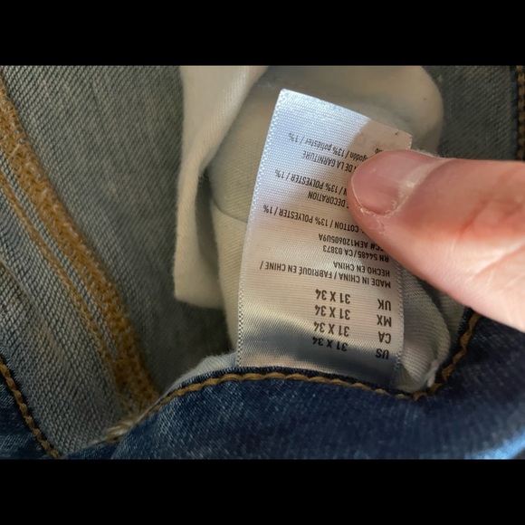 Very gently used empyre mens jeans size 32 worn maybe once - Picture 3 of 3